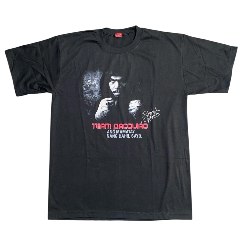 Manny Pacquiao T-Shirt Size XL ‘Team Pacquiao’